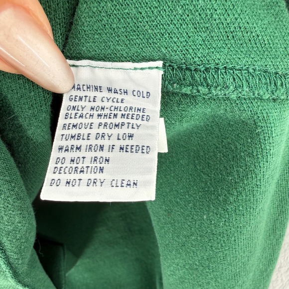 Vintage Polo Ralph Lauren  Custom Fit Rugby Shirt K1 Flag Patch Stripe Mens  XXL - Picture 8 of 15